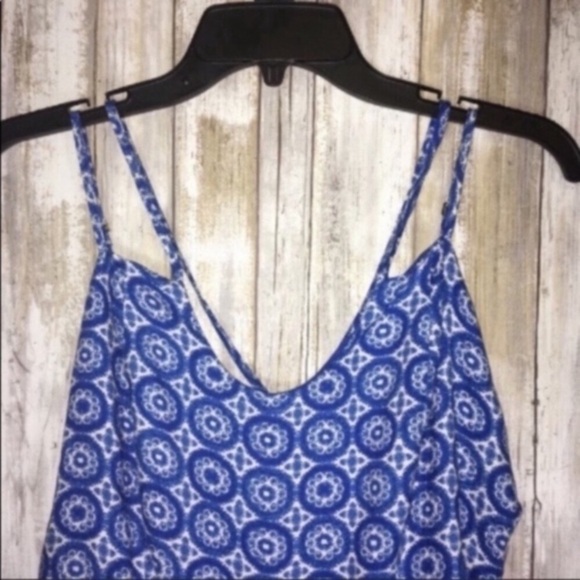 Made by MINKPINK Blue Medallion Romper - Picture 2 of 7